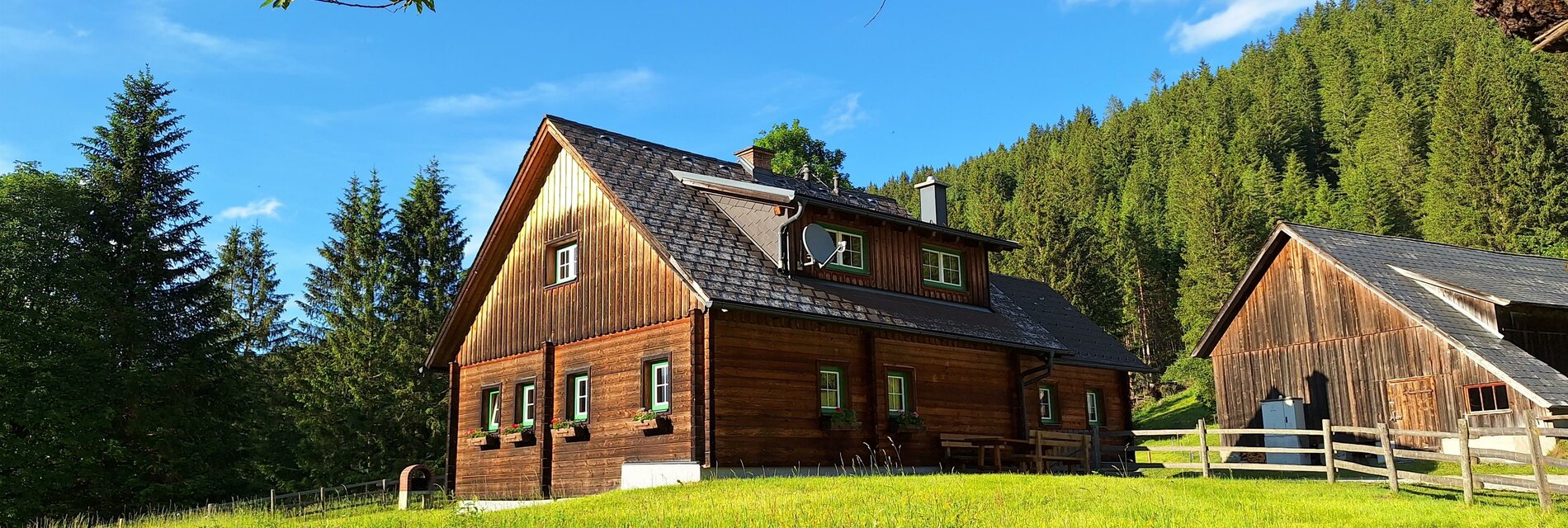 Hinterhabneralm Sommerabend