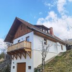 Photo of Holiday home, shower or bath, toilet, facing the forest | © Ferienhaus Kranach 76