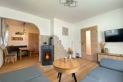 Ferienhaus Mayr, Bad Aussee, offener Wohnraum