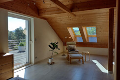 Schlafzimmer OG mit Terrassentür