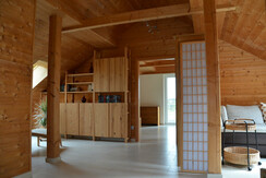 Wohn-Lesezimmer oben Ferienhaus Ottenberg 6