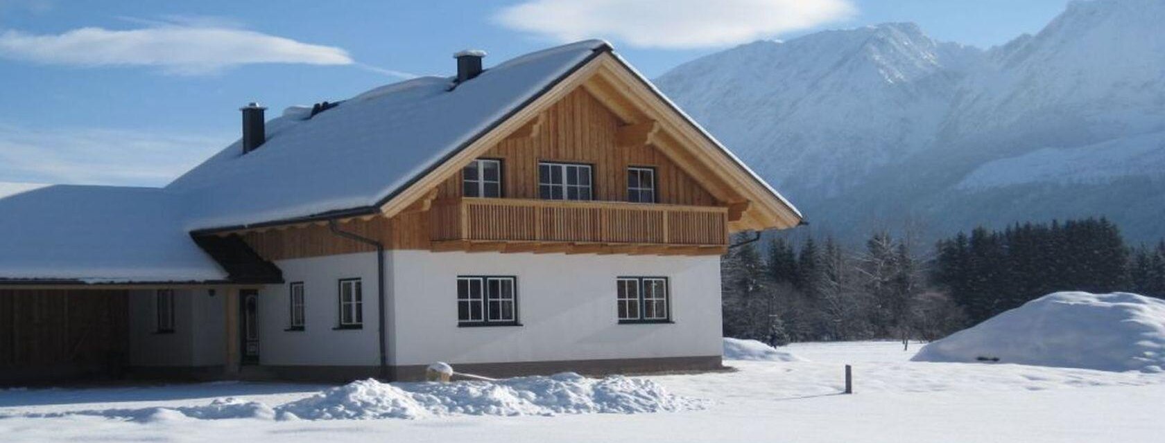 Ferienhaus Pulverstampf, Bad Mitterndorf, Winter