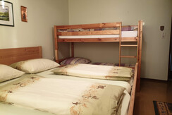 Familienzimmer im Appartement Erdgeschoss