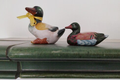 Schmuck am Kachelofensims