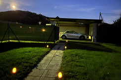 Abends in der Garage