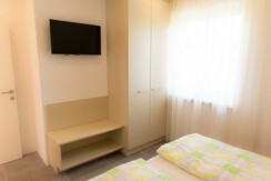 Fernseher im Schlafzimmer