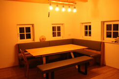 Essbereich_Ferienhaus Schirgi