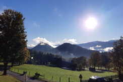 Blick aus dem Zirbenzimmer Richtung Schladminger T