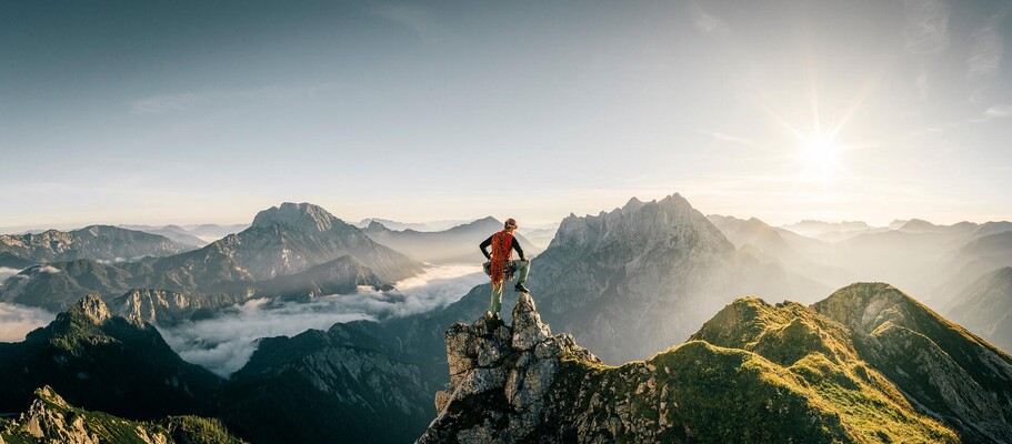 View from the Admonter Reichenstein peak I Gesäuse