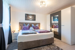 Ferienhaus Treissmann Bett