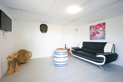 Ferienhaus Treissmann Couch