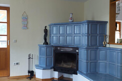 Kachelofen im Ferienhaus Waldesruh