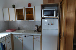 Küche im Ferienhaus Waldesruh