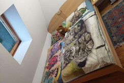 2. Schlafzimmer im Ferienhaus Waldesruh