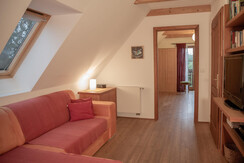 Couch/TV im Obergeschoss