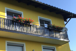 Balkon Weinlandblick