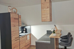 voll ausgestattete Küche