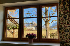 Ausblick Schlafzimmer