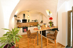 Kitchen and entrance area