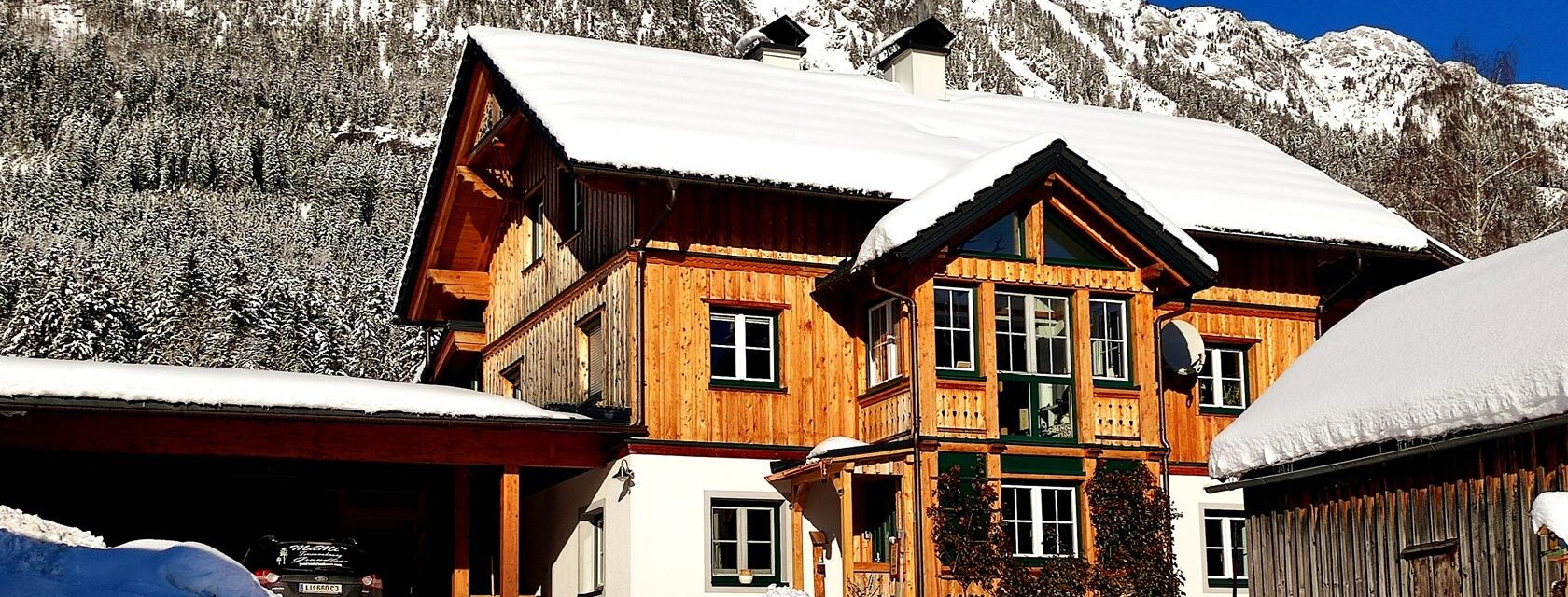 Ferienwohnung MaMi's, Grundlsee, Winter, Außen