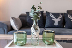 Ferienwohnung Grundlsee, Grundlsee, Sofa