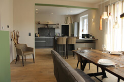 Essbereich und Küche