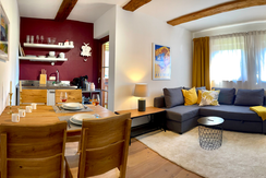 Ferienwohnung Hubert Neuper, Bad Mitterndorf, kitchen living