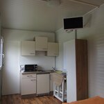 Photo of Mobile home, shower and bath, toilet, facing the garden | © Ferienwohnungen Köckhausen