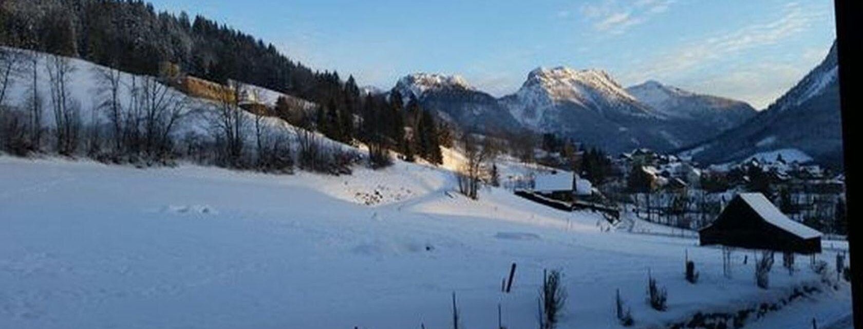 Ferienwohnung Pothmann, Tauplitz, Blick vom Balkon