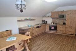 Ferienwohnung Veronika, Grundlsee, Wohnküche