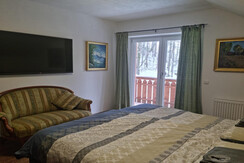 Ferienwohnung Veronika, Grundlsee, Schlafzimmer