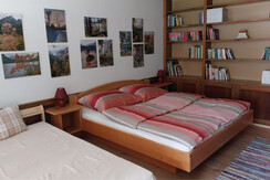 Wilder Garten vacation apartment, Bad Aussee, bedroom
