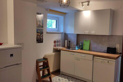Wilder Garten vacation apartment, Bad Aussee, kitchen