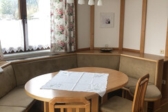 Dining area in the eat-in kitchen