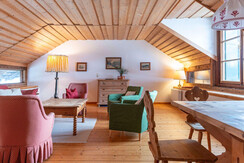 Ferienwohnung im Ötzergut, Grundlsee, Wohnzimmer