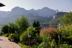 Ferienwohnung Rosengarten, Grundlsee, Ausblick