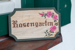 Ferienwohnun Rosengarten, Grundlsee, Rosengarten