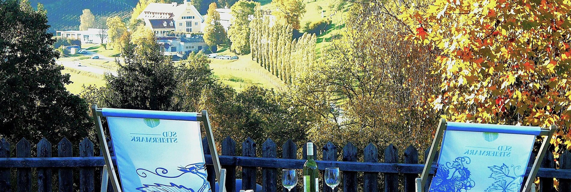 Genießen Sie die schönen Ausblicke im Garten