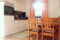 Sehr gut ausgestattete Küche & Essbereich