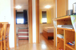 Raumeinteilung mit zwei Schlafzimmer