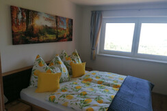 Panorama Wohnung größeres Schlafzimmer