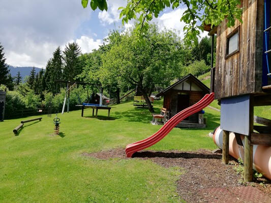 Erlebnisspielplatz_Ferienwohnugen Perhofer | © Silvia Perhofer