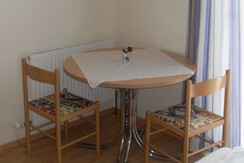 Sitzecke im Doppelzimmer