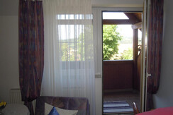 Balkon mit herrlicher Aussicht