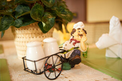 Koch freut sich auf hungrige Gäste