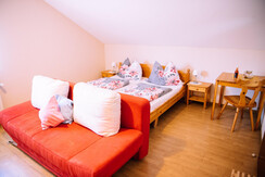 Double room with sofa