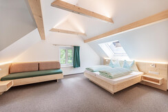 Viel Platz im Panoramazimmer