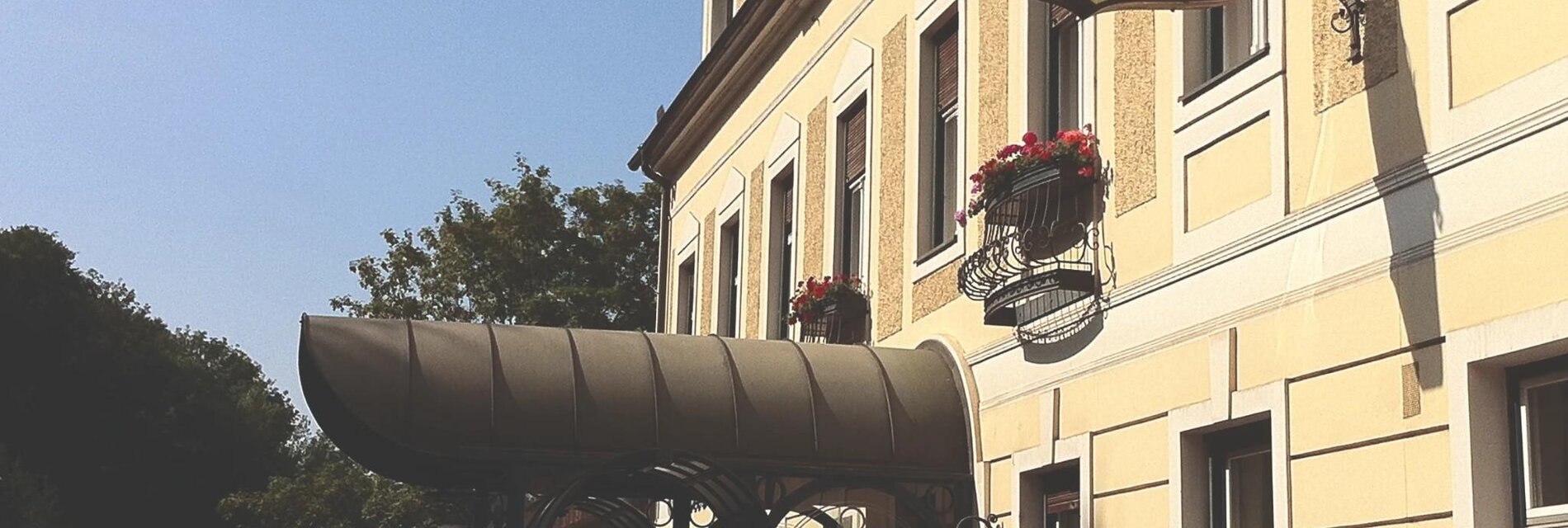 Außenansicht des Gasthof Pfleger in Graz