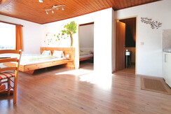 Lindenwohnung Wohnschlafzimmer