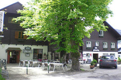 Gasthof Veit, Grundlsee, Gastgarten